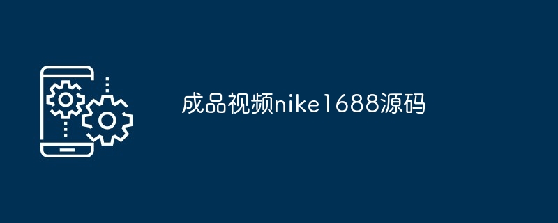 成品视频nike1688源码